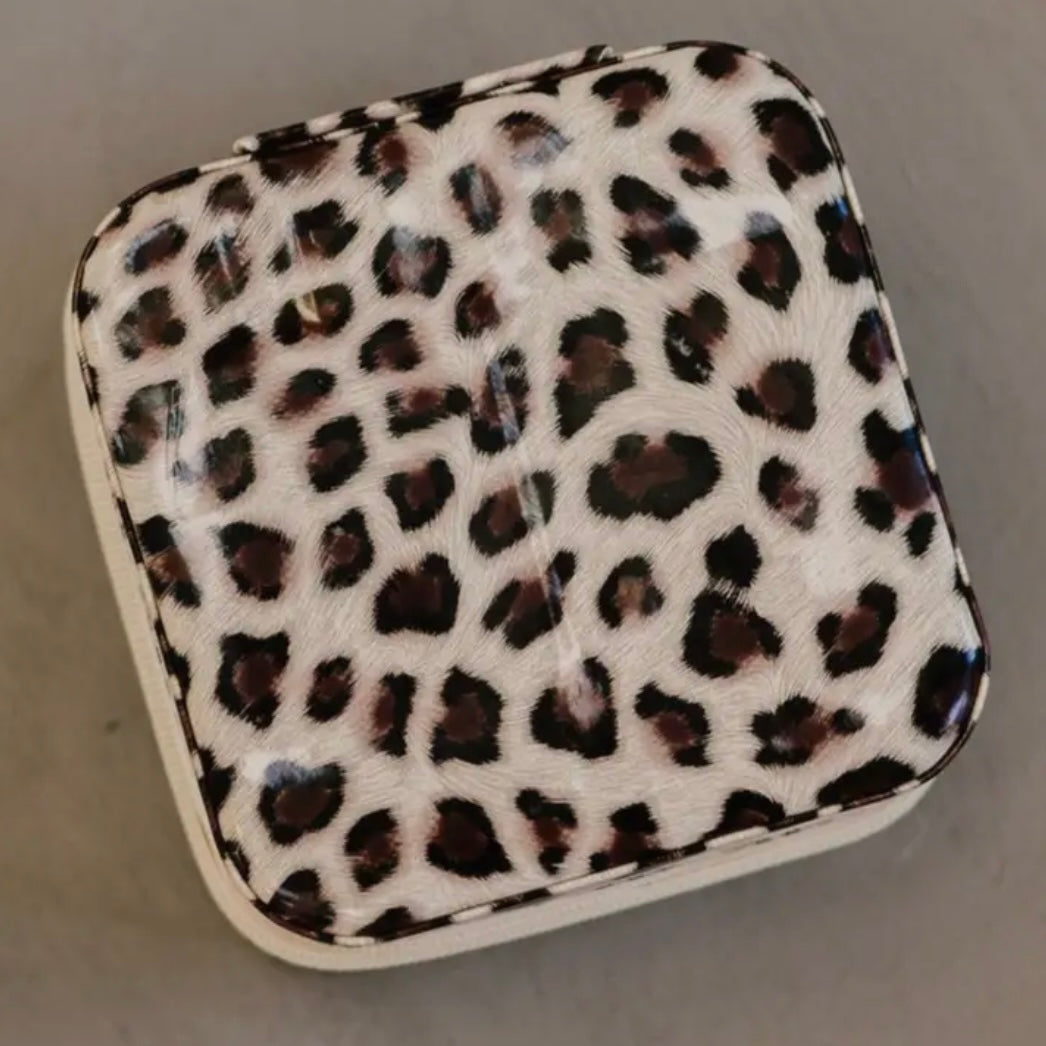 Small Leopard Jewelry Box