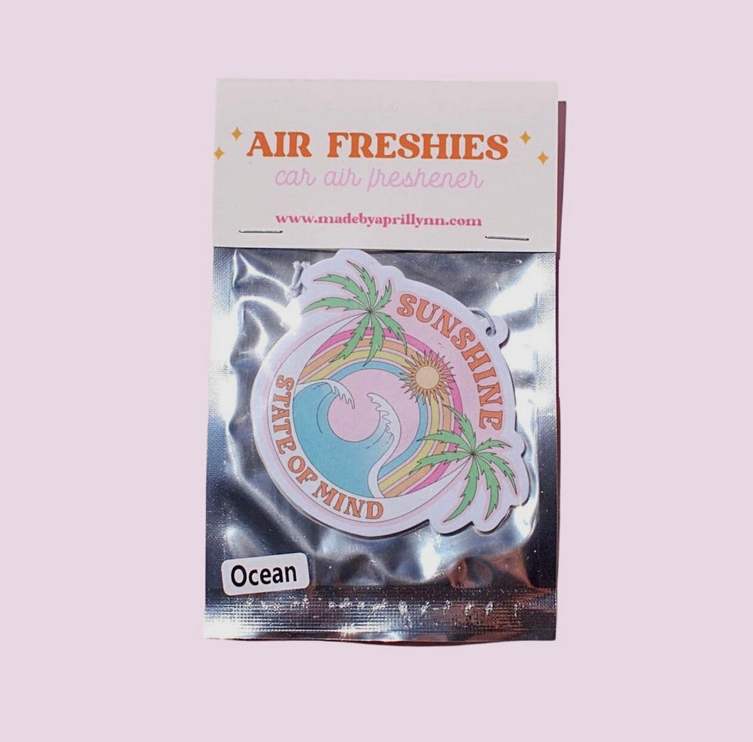 Sunshine State of Mind Car Air Freshener